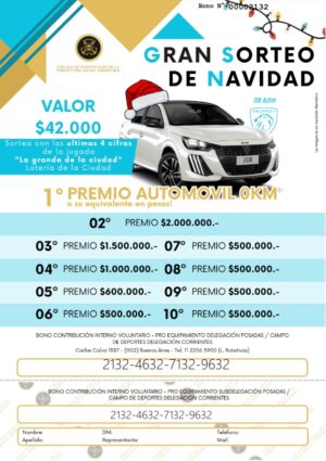 Bono 2132-4632-7132-9632