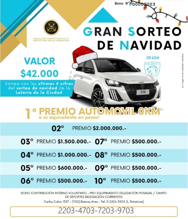 Bono 2203-4703-7203-9703